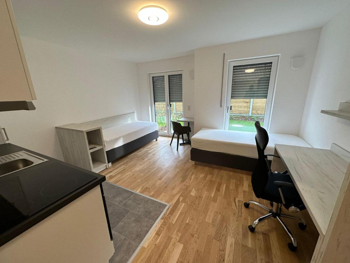 1 Zimmer Studioapartment Mit Bis Zu 2 Einzelbetten In Der Land Of Living Kelheim Εξωτερικό φωτογραφία